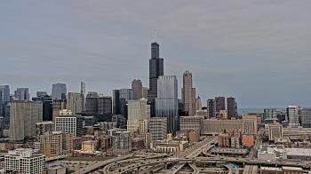 Weather camera view of UIC - University of Illinois Chicago.