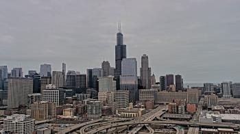Weather camera view of UIC - University of Illinois Chicago.