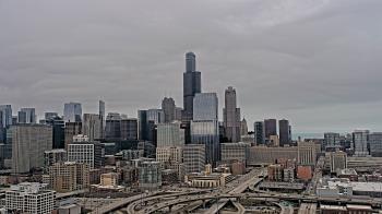 Weather camera view of UIC - University of Illinois Chicago.