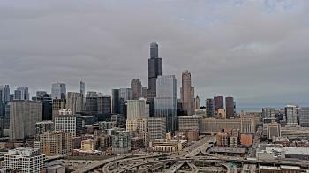 Weather camera view of UIC - University of Illinois Chicago.