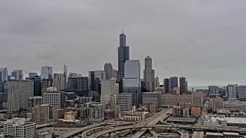 Weather camera view of UIC - University of Illinois Chicago.