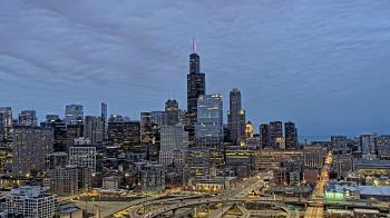 Weather camera view of UIC - University of Illinois Chicago.