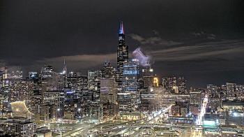 Weather camera view of UIC - University of Illinois Chicago.