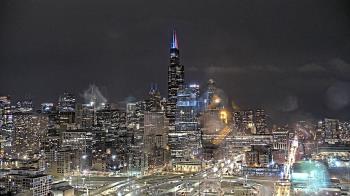 Weather camera view of UIC - University of Illinois Chicago.