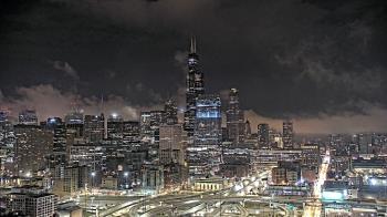 Weather camera view of UIC - University of Illinois Chicago.