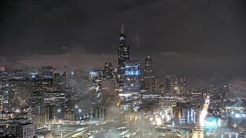 Weather camera view of UIC - University of Illinois Chicago.