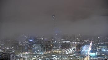 Weather camera view of UIC - University of Illinois Chicago.