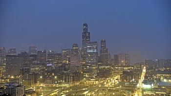 Weather camera view of UIC - University of Illinois Chicago.
