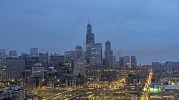 Weather camera view of UIC - University of Illinois Chicago.