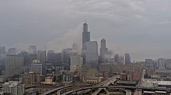 Weather camera view of UIC - University of Illinois Chicago.