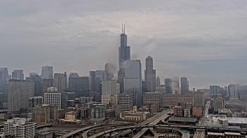 Weather camera view of UIC - University of Illinois Chicago.