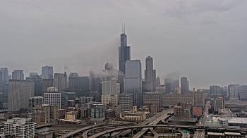Weather camera view of UIC - University of Illinois Chicago.