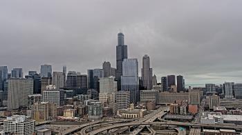 Weather camera view of UIC - University of Illinois Chicago.
