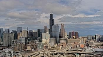 Weather camera view of UIC - University of Illinois Chicago.