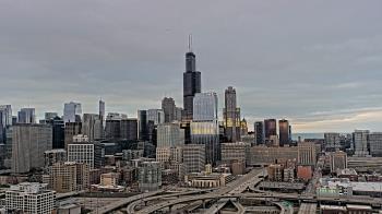 Weather camera view of UIC - University of Illinois Chicago.