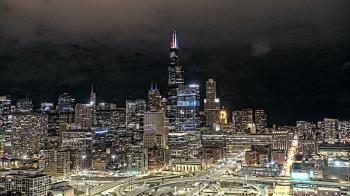 Weather camera view of UIC - University of Illinois Chicago.