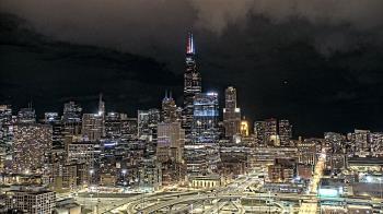 Weather camera view of UIC - University of Illinois Chicago.