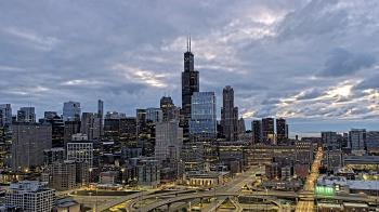 Weather camera view of UIC - University of Illinois Chicago.