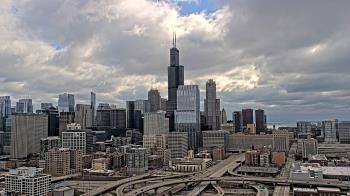 Weather camera view of UIC - University of Illinois Chicago.