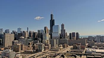 Weather camera view of UIC - University of Illinois Chicago.