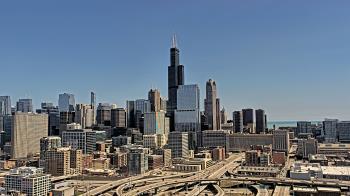 Weather camera view of UIC - University of Illinois Chicago.
