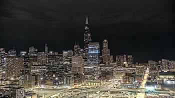 Weather camera view of UIC - University of Illinois Chicago.