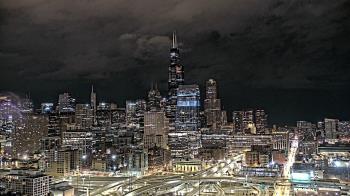 Weather camera view of UIC - University of Illinois Chicago.