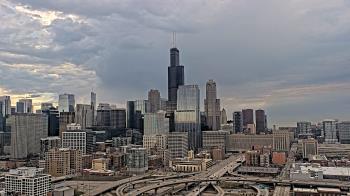 Weather camera view of UIC - University of Illinois Chicago.