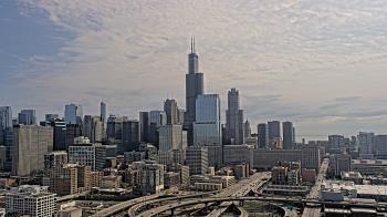 Weather camera view of UIC - University of Illinois Chicago.