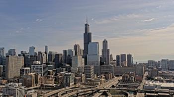 Weather camera view of UIC - University of Illinois Chicago.