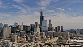 Weather camera view of UIC - University of Illinois Chicago.