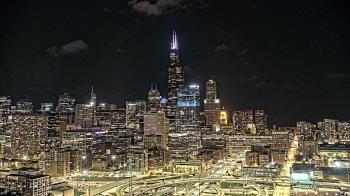 Weather camera view of UIC - University of Illinois Chicago.