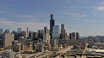 Weather camera view of UIC - University of Illinois Chicago.