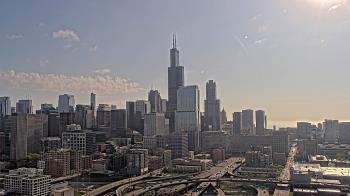 Weather camera view of UIC - University of Illinois Chicago.