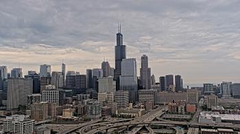 Weather camera view of UIC - University of Illinois Chicago.