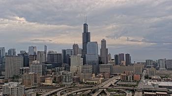 Weather camera view of UIC - University of Illinois Chicago.