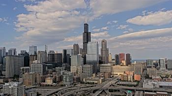 Weather camera view of UIC - University of Illinois Chicago.