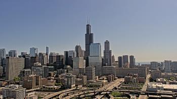 Weather camera view of UIC - University of Illinois Chicago.