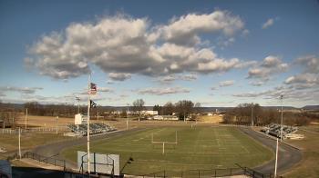 Weather camera view of Upper Dauphin Area HS.