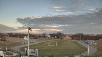 Weather camera view of Upper Dauphin Area HS.