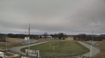 Weather camera view of Upper Dauphin Area HS.