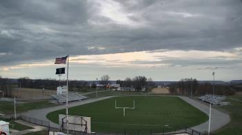 Weather camera view of Upper Dauphin Area HS.