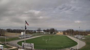 Weather camera view of Upper Dauphin Area HS.