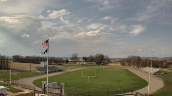 Weather camera view of Upper Dauphin Area HS.