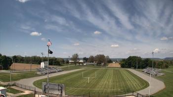 Weather camera view of Upper Dauphin Area HS.