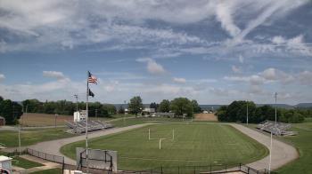 Weather camera view of Upper Dauphin Area HS.