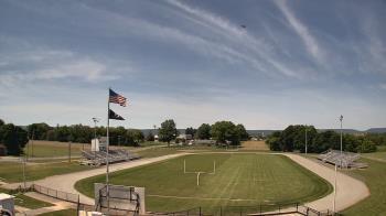 Weather camera view of Upper Dauphin Area HS.
