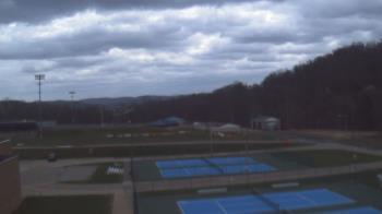 Weather camera view of Kiski Area HS.