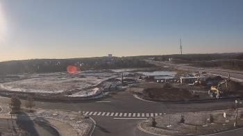 Weather camera view of Waxpool Elementary School.