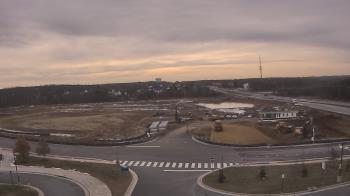 Weather camera view of Waxpool Elementary School.